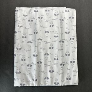 Vintage Gray Satin Weave Fabric 36" W x 2.5 Yards Long